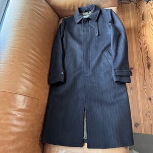 Todd Snyder Private White V.C. Pinstripe Donegal 100% wool coat jacket England